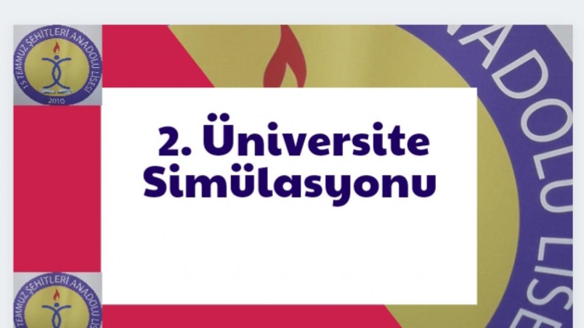 DYK KAPSAMINDA 2. YÜZ YÜZE ÜNİVERSİTE SİMÜLASYONU 