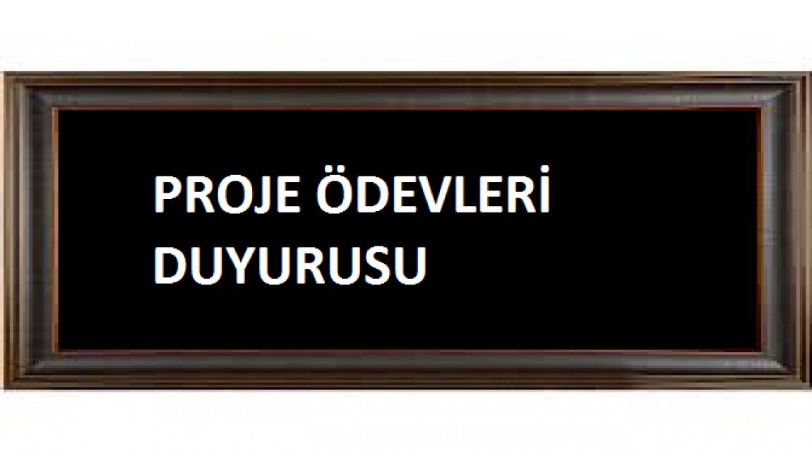 PROJE ÖDEVLERİ DUYURUSU