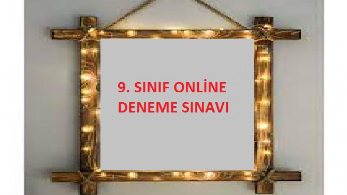 9. SINIF ONLİNE DENEME SINAVI DUYURUSU